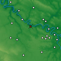 Nearby Forecast Locations - Mantes-la-Ville - Map