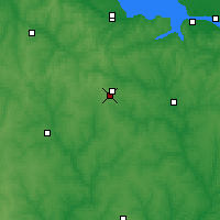 Nearby Forecast Locations - Znamianka - Map