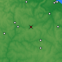 Nearby Forecast Locations - Shpola - Map