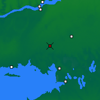 Nearby Forecast Locations - Chaplynka - Map