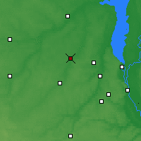 Nearby Forecast Locations - Borodianka - Map