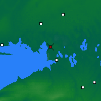 Nearby Forecast Locations - Armiansk - Map