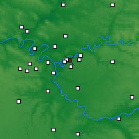 Nearby Forecast Locations - Champs-sur-Marne - Map