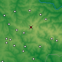 Nearby Forecast Locations - Debaltseve - Map