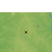 Nearby Forecast Locations - Kokologo - Map