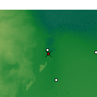 Nearby Forecast Locations - Sidi Amrane - Map