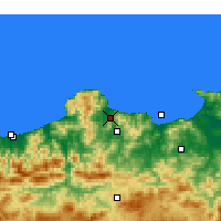 Nearby Forecast Locations - Kerkera - Map