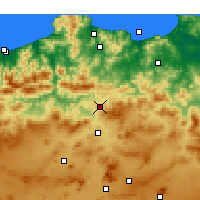Nearby Forecast Locations - Didouche Mourad - Map