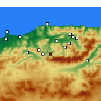 Nearby Forecast Locations - Boghni - Map