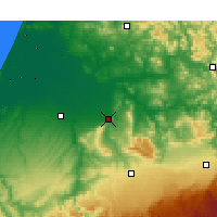 Nearby Forecast Locations - Sidi Kacem - Map
