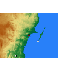 Nearby Forecast Locations - Soanierana Ivongo - Mapa