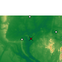 Nearby Forecast Locations - Ugep - Map
