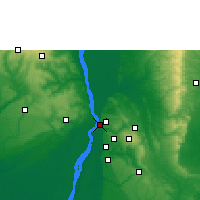 Nearby Forecast Locations - Onitsha - Map