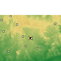 Nearby Forecast Locations - Ise Ekiti - Map