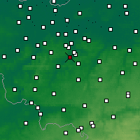 Nearby Forecast Locations - Ninove - Map