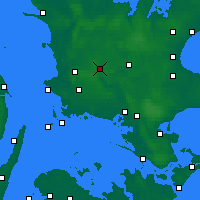 Nearby Forecast Locations - Sorø - Map