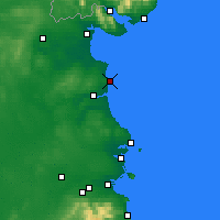 Nearby Forecast Locations - Clogherhead - Map