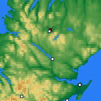 Nearby Forecast Locations - Tongue - Mapa