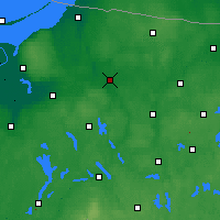 Nearby Forecast Locations - Orneta - Mapa