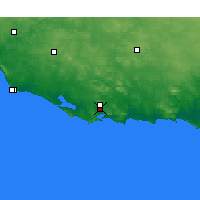 Nearby Forecast Locations - Walpole - Map