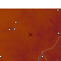 Nearby Forecast Locations - Botshabelo - Map