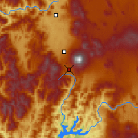 Nearby Forecast Locations - Mount Shasta - Mapa