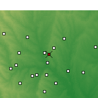 Nearby Forecast Locations - Addison - Map