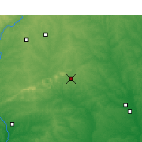 Nearby Forecast Locations - Thomaston - Map