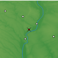 Nearby Forecast Locations - Ft Madison - Map