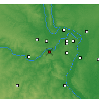 Nearby Forecast Locations - Chesterfield - Map