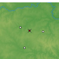 Nearby Forecast Locations - Warrensburg - Map
