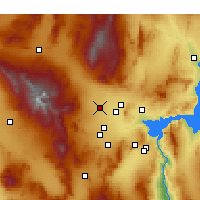 Nearby Forecast Locations - Las Vegas N - Map