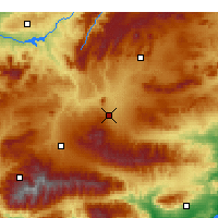 Nearby Forecast Locations - Baza - Map
