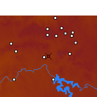 Nearby Forecast Locations - Meyerton - Map