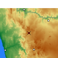 Nearby Forecast Locations - Steinkopf - Map