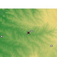Nearby Forecast Locations - Santo Ângelo - Map