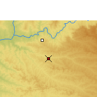 Nearby Forecast Locations - Ituiutaba - Map