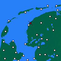 Nearby Forecast Locations - Sexbierum - Map