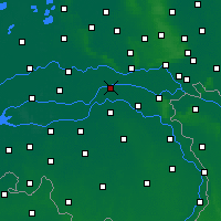 Nearby Forecast Locations - Beneden-Leeuwen - Map