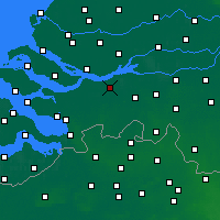 Nearby Forecast Locations - Zevenbergen - Map