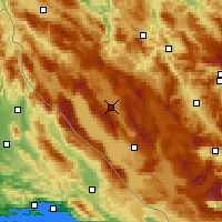 Nearby Forecast Locations - Glamoč - Map