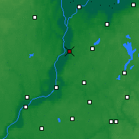 Nearby Forecast Locations - Kwidzyn - Map
