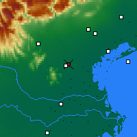 Nearby Forecast Locations - Padua - Map