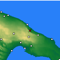 Nearby Forecast Locations - Fasano - Map