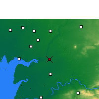 Nearby Forecast Locations - Vadodara - Map