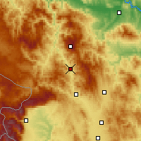 Nearby Forecast Locations - Leposavić - Map