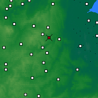 Nearby Forecast Locations - Rutland Water - Mapa