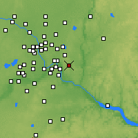 Nearby Forecast Locations - Woodbury - Map