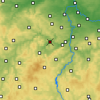Nearby Forecast Locations - Beroun - Map