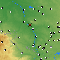 Nearby Forecast Locations - Zdzieszowice - Map